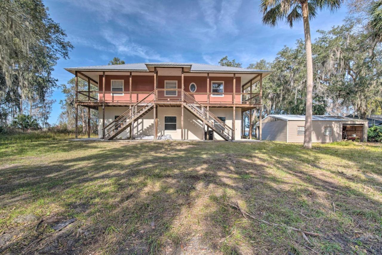Lakefront Crystal River Home With Private Dock! Zewnętrze zdjęcie